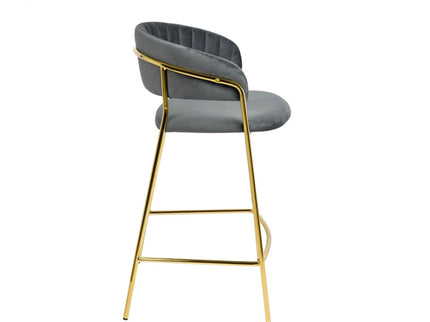 CShell Bar chair SS PVD Coated Gold/Rosegold
