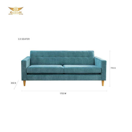 Gharnih Straight Way 3+1+1 Sofa Set GHSF0034-Gharnish-3+1+1 sofa,3+1+1 sofa set,Luxury Furniture,Sofa,sofa set