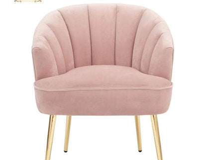 Blush Accent Chair in Pink GHWC003-Gharnish-Chairs,lavish furniture hyderabad,Luxury Furniture