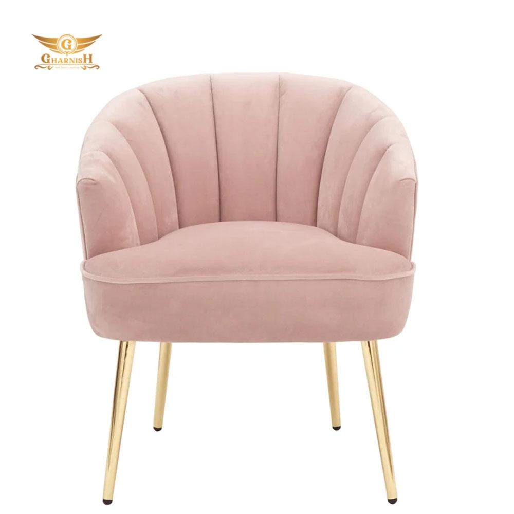 Blush Accent Chair in Pink GHWC003-Gharnish-Chairs,lavish furniture hyderabad,Luxury Furniture