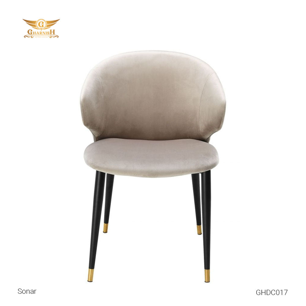 Sonar Dining Chair - The Luxury Dining Chair with Velvet Fabric GHDC017