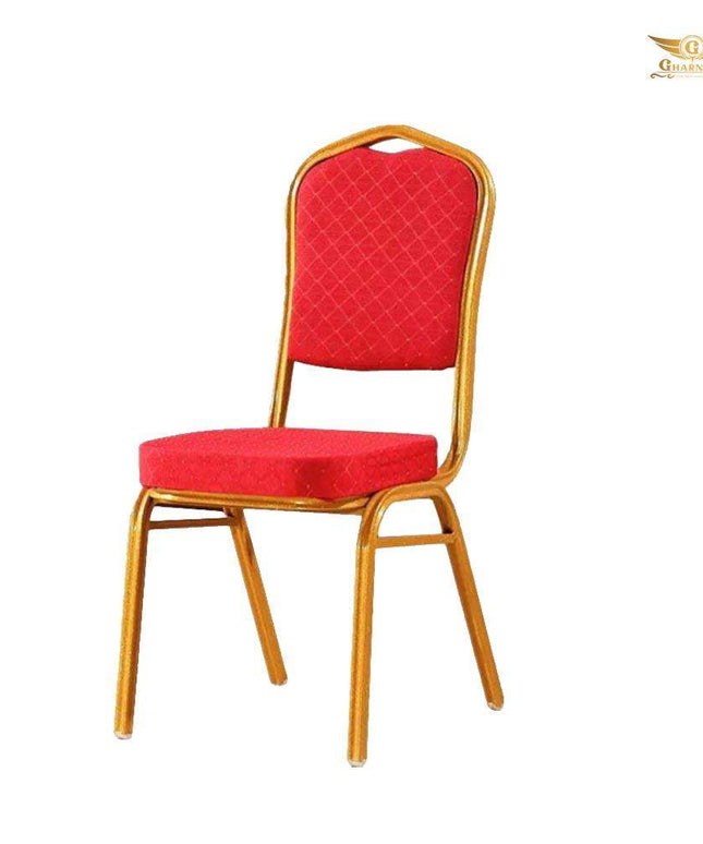 Gharnish Metal Banquet Chairs with Upholstery fabric GHBC01-Gharnish-banquet chairs