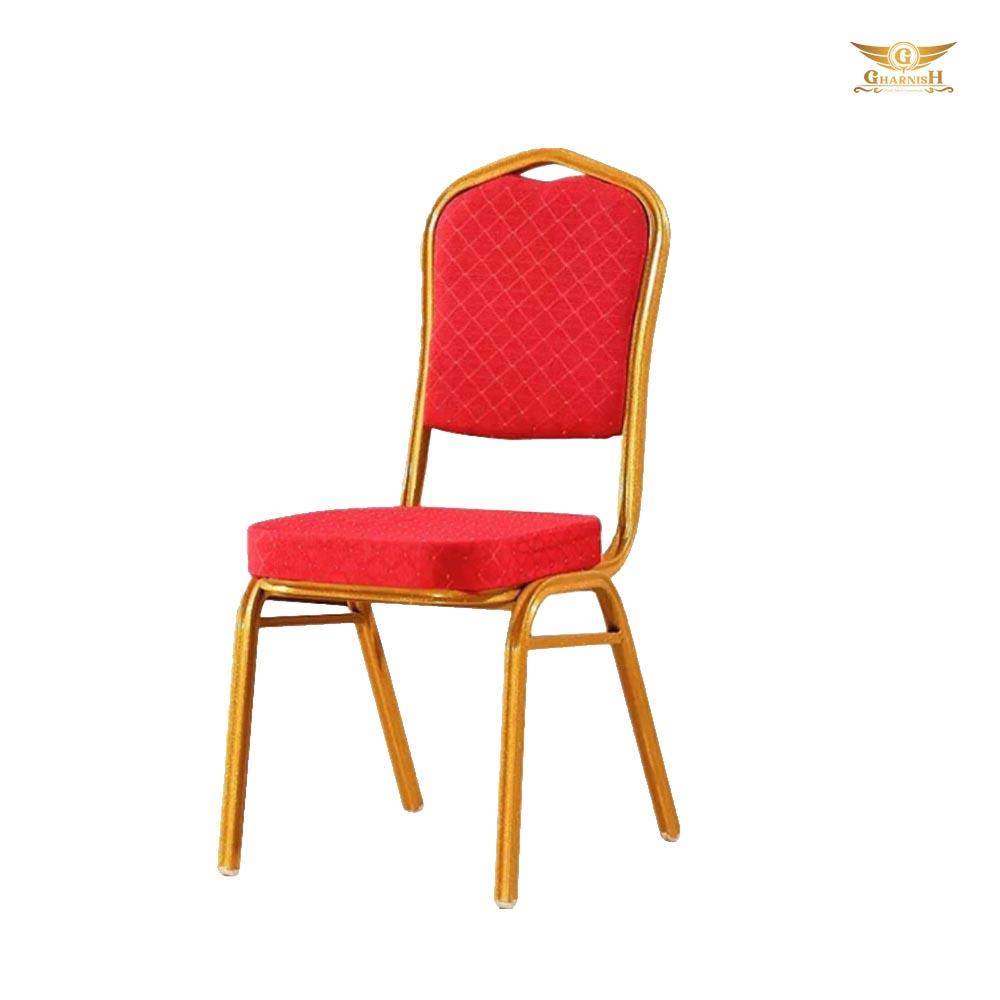 Gharnish Metal Banquet Chairs with Upholstery fabric GHBC01-Gharnish-banquet chairs