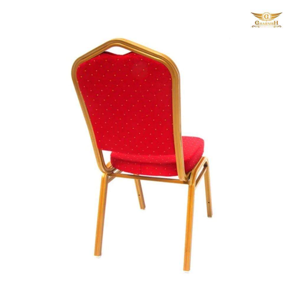 Gharnish Metal Banquet Chairs with Upholstery fabric GHBC01-Gharnish-banquet chairs