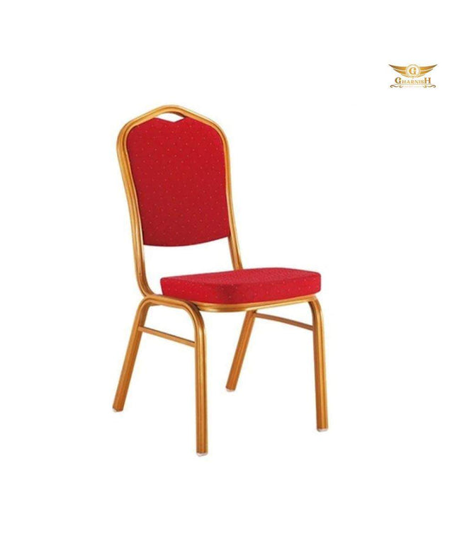 Gharnish Metal Banquet Chairs with Upholstery fabric GHBC01-Gharnish-banquet chairs