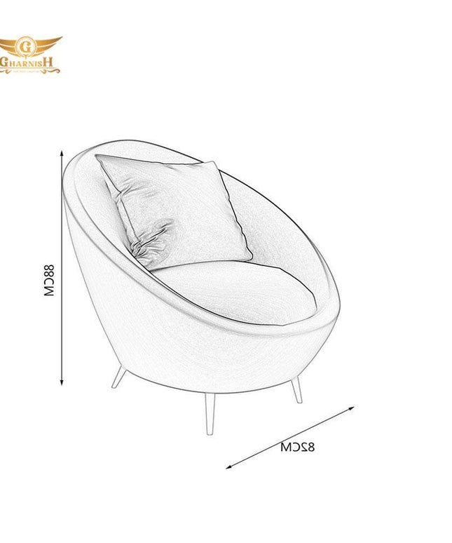 Moderan Wing Chair G-Gharnish-