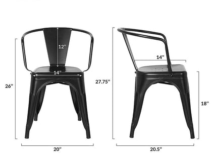 Metador Metal Cafe Chair GHMC01