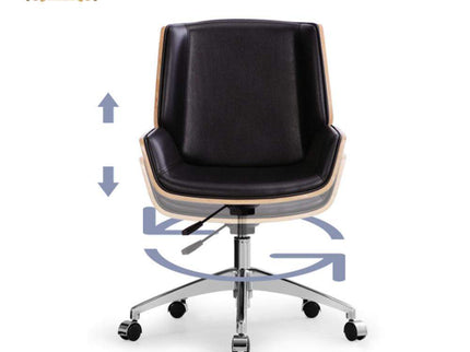 Nordic Swivel Lowback Imported office chair GHIOFC01-Gharnish-office chair,office furniture