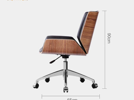 Nordic Swivel Lowback Imported office chair GHIOFC01-Gharnish-office chair,office furniture