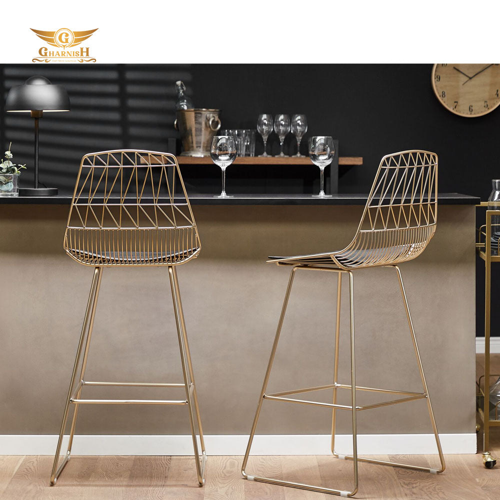 Parrot Bar GOLD PVD Premium Bar Chair