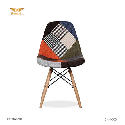 Patchwork Modern Cafe Chair Imported GHMC05
