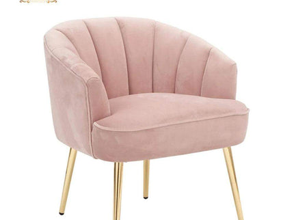 Blush Accent Chair in Pink GHWC003-Gharnish-Chairs,lavish furniture hyderabad,Luxury Furniture