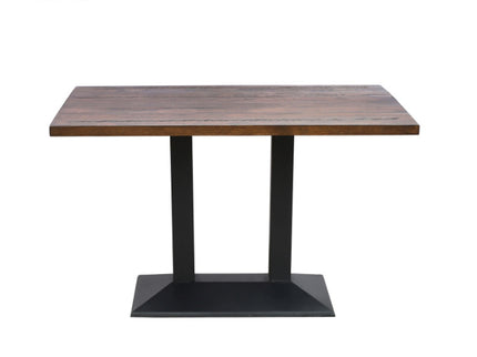 4 Seater Restaurant Table with Pinewood Top and MS base GHRT05