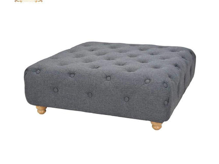 Gharnish Pouffe Fabric 80x80x30cm Dark Grey Home Dressing Stool Footstool Rest GHSD009-Gharnish-Foldable Storage in hyderabad,Foldable Storage Stool Orange Colour,furniture in hyderabad,Gharnish center table,Gharnish Coffee Table in Hyderabad,Hyderabad storage unit makers,Luxury Furniture,office furniture,Ottoman,Ottoman storage,Ottoman storage in hyderabad,Ottoman storage makers in Hyderabad
