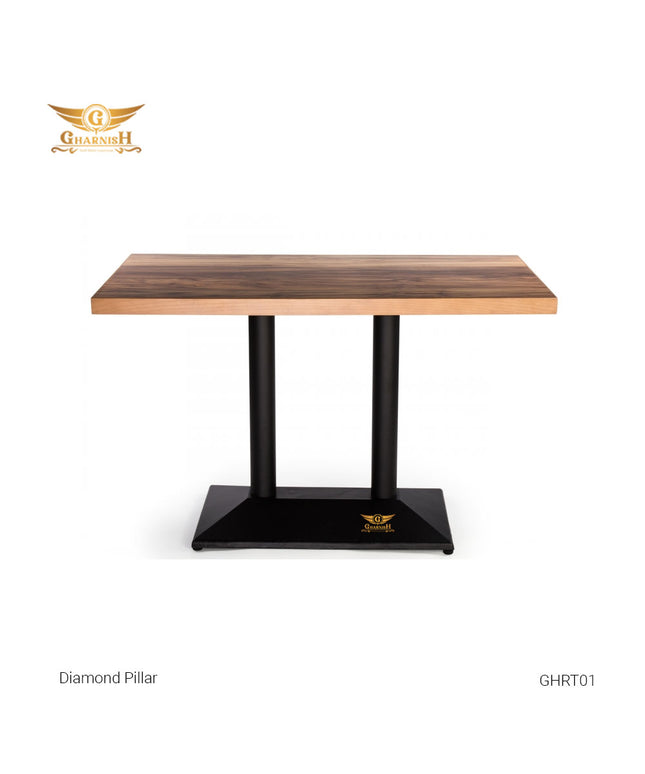 Diamond Pillar Restaurant Dining Table