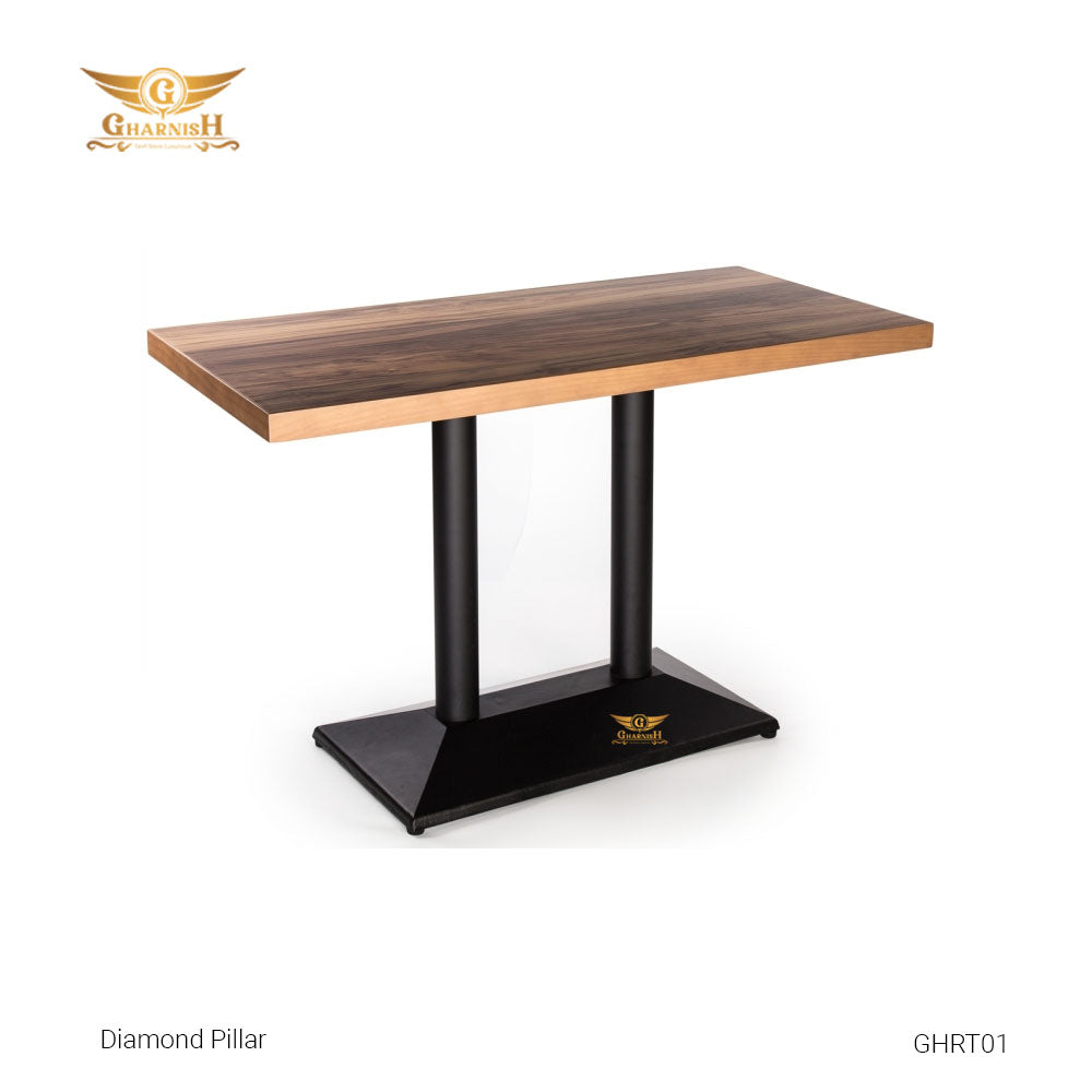 Diamond Pillar Restaurant Dining Table