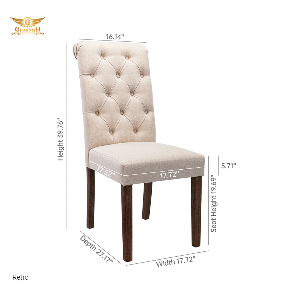 Retro - Tufted Cushion Dining Chair