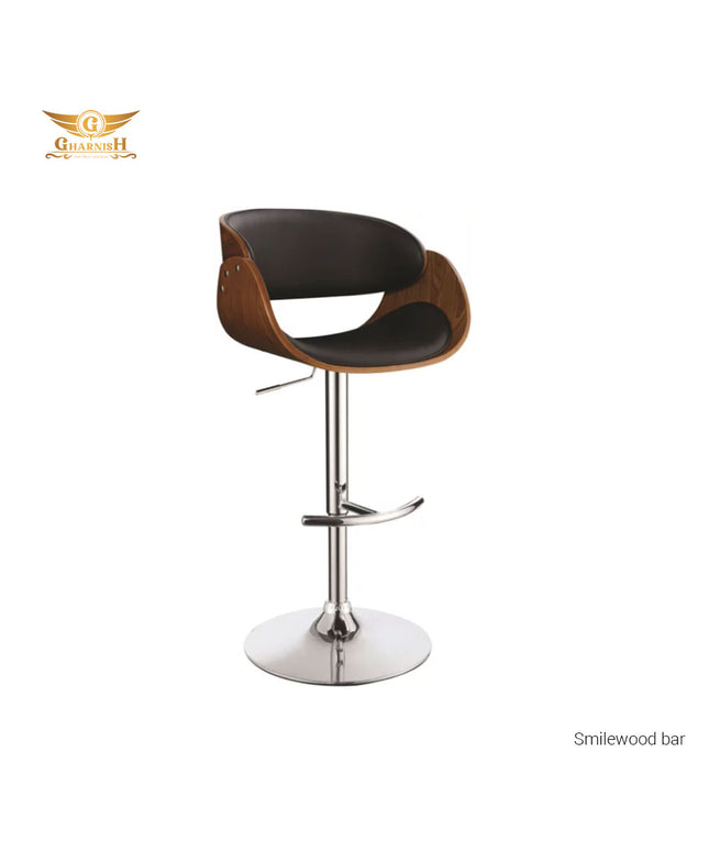 Smilewood Bar Chair with Swivel Mechanism