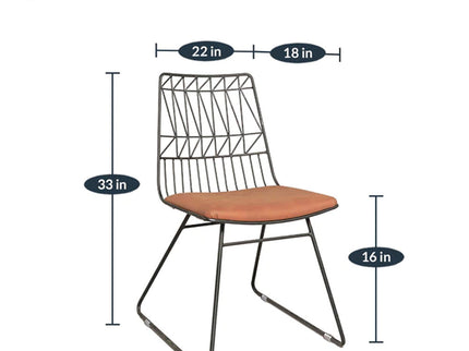 Sparow - Metal Outdoor Cafe Chair
