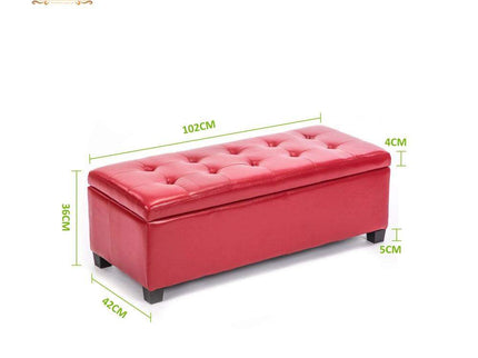 Gharnish Storage Ottoman Stool Leather RED GHPF003-Gharnish-Foldable Storage in hyderabad,Foldable Storage Stool Orange Colour,Gharnish center table,Hyderabad storage unit makers,office furniture,Ottoman,Ottoman storage,Ottoman storage in hyderabad,Ottoman storage makers in Hyderabad,Storage Ottoman Stool