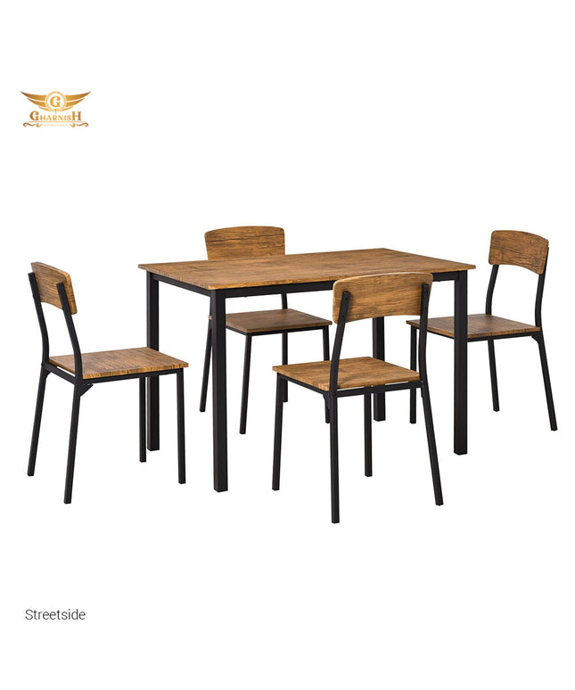 Streetside - 4 Seater Restaurant Furniture Set