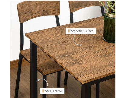 Streetside - 4 Seater Restaurant Furniture Set