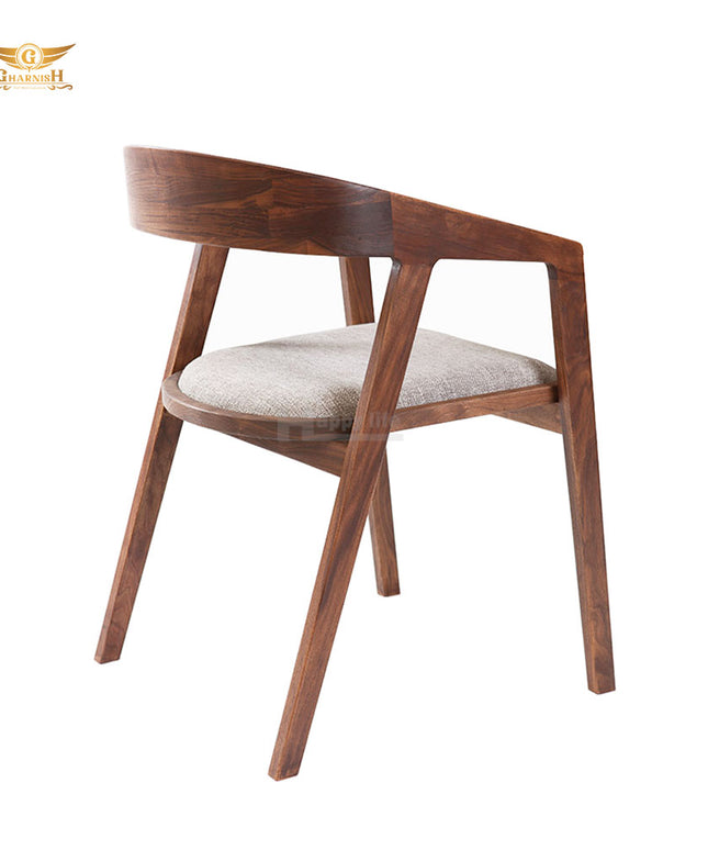 Europia Teakwood Dining Chair for Cafe/ Restaurant