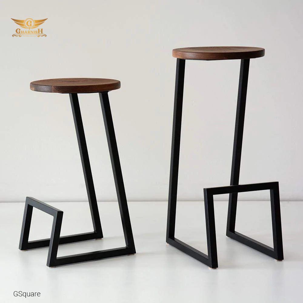 GSquare Metal Bar Stool