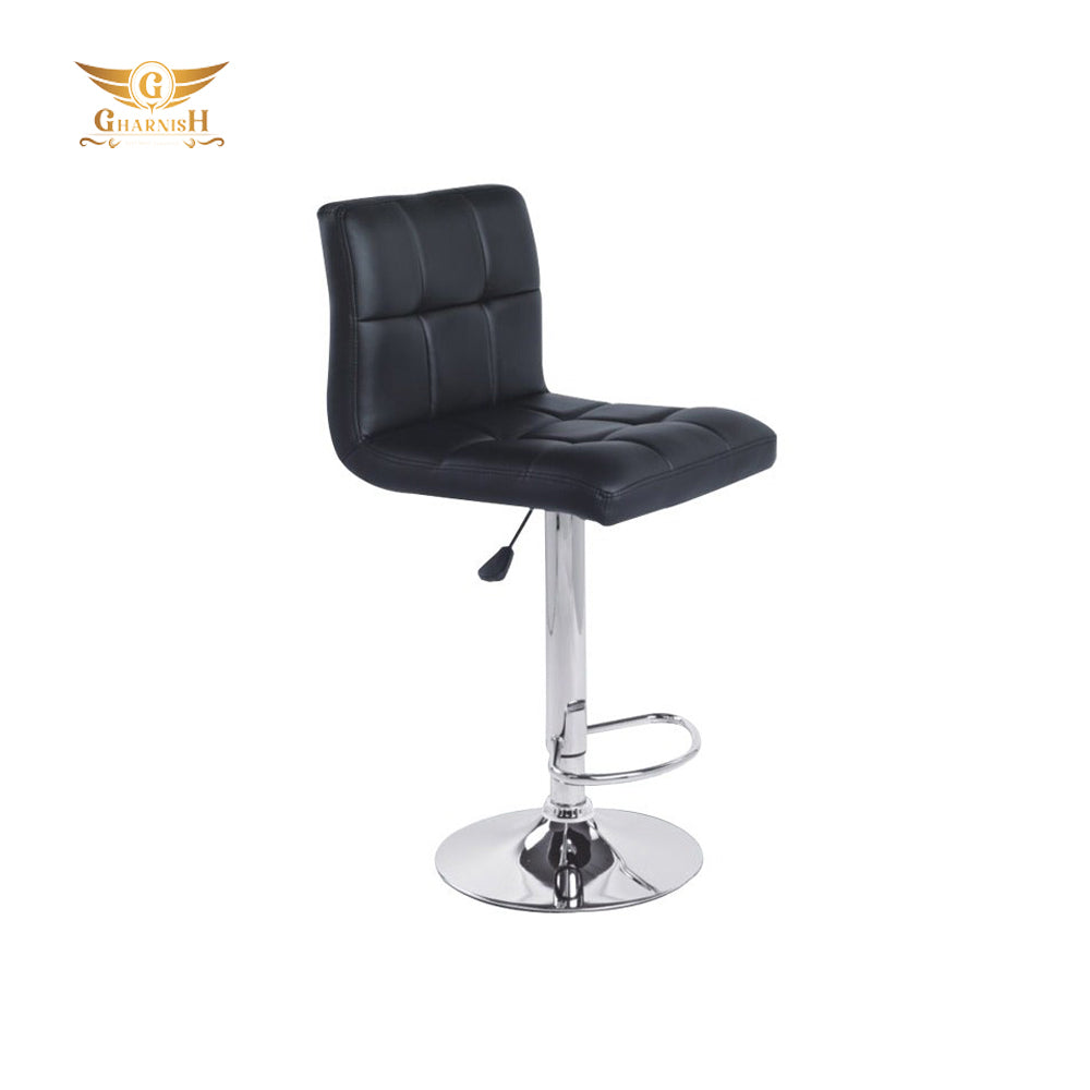 oris Leather Cushion Bar Stool