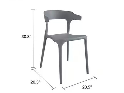 Ria Modern Cafe Chairs in Fiber